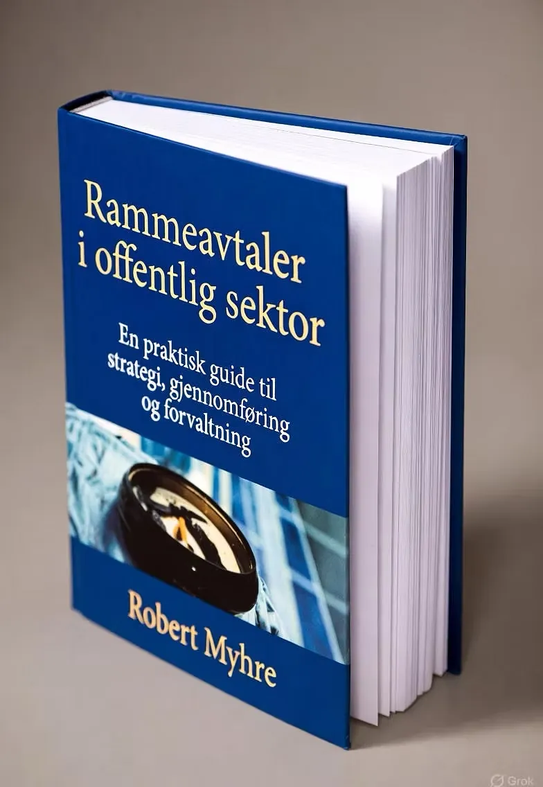 "Rammeavtaler i offentlig sektor" av Robert Myhre