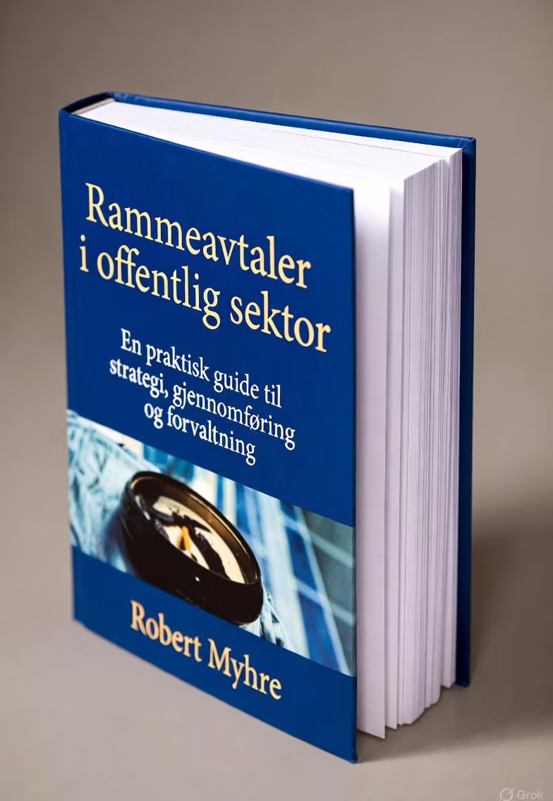 "Rammeavtaler i offentlig sektor" av Robert Myhre